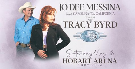 Jo Dee Messina & Tracey Byrd at Hobart Arena in Troy, Ohio